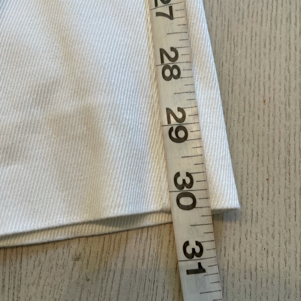 Cache, Silver Chain designed White Jeans Sz 0 - Picture 9 of 9
